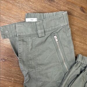 TNA Sage Green Zippered Joggers - Size M
